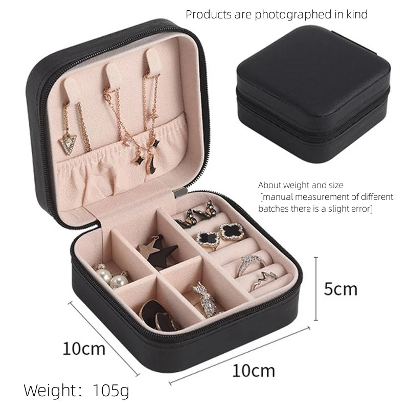 1pcs Single Layer Storage Box Ladies Travel Leather