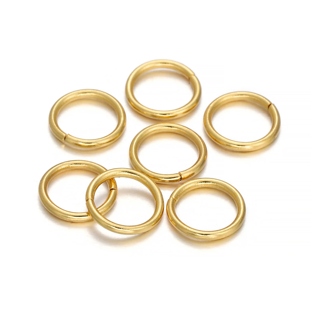 30-200Pcs 3-25mm Stainless Steel Split Ring