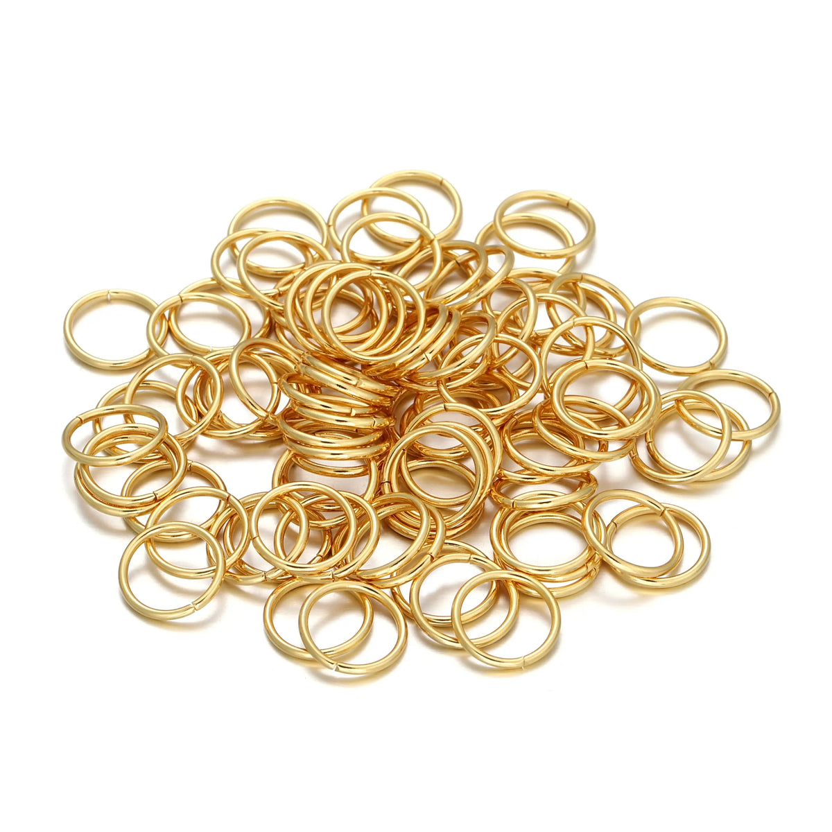 30-200Pcs 3-25mm Stainless Steel Split Ring