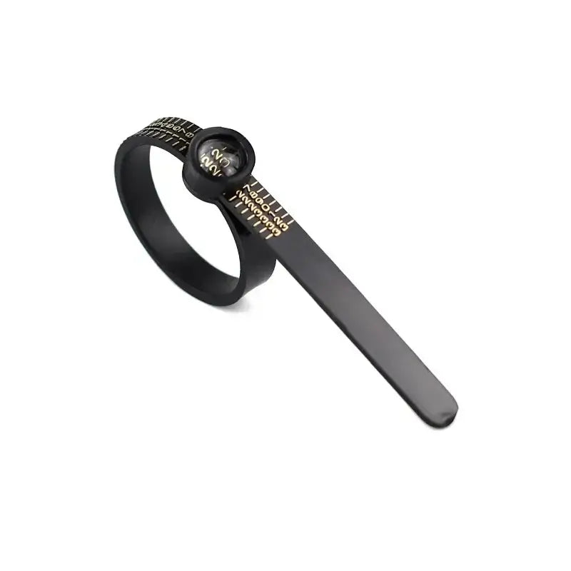 Ring Sizer with Magnifier US UK EU HK Size Scale
