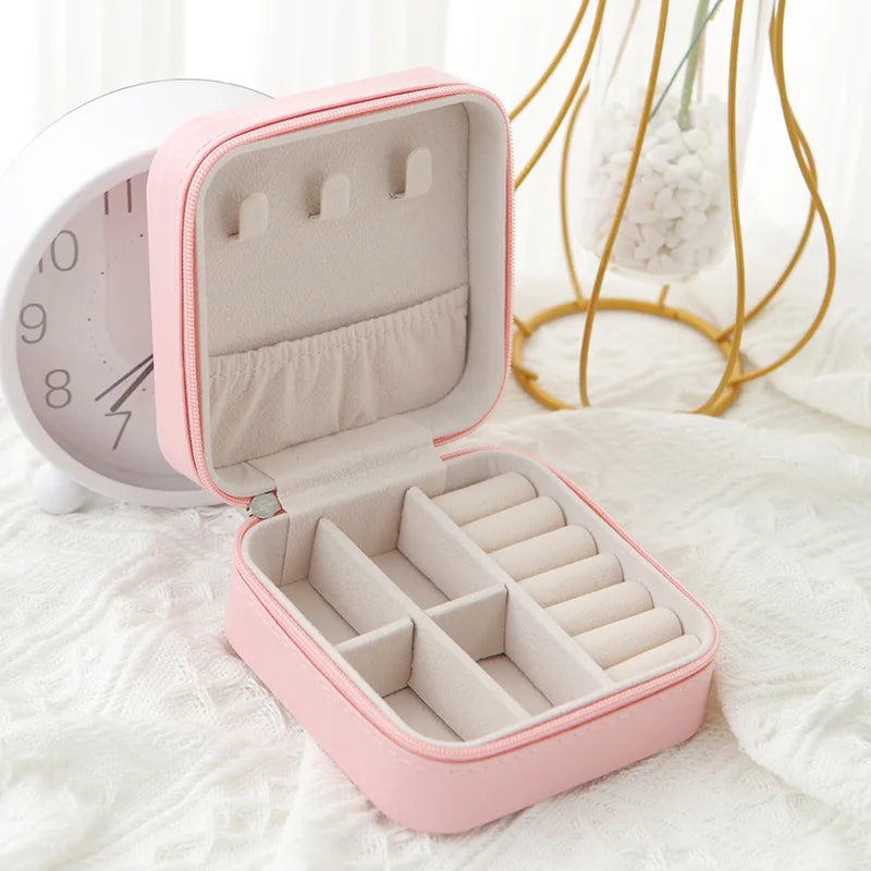1pcs Single Layer Storage Box Ladies Travel Leather