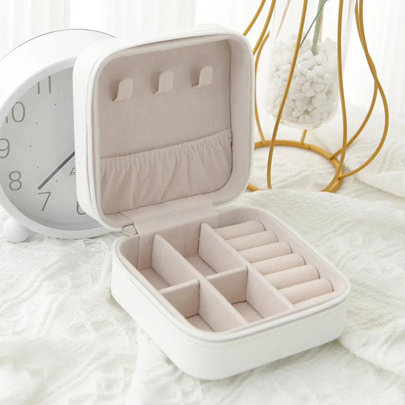 1pcs Single Layer Storage Box Ladies Travel Leather